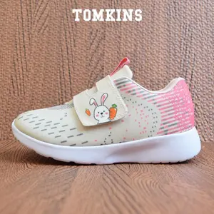 TOMKINS Arcane - Putih Merah Muda Sepatu Casual Anak Perempuan TK