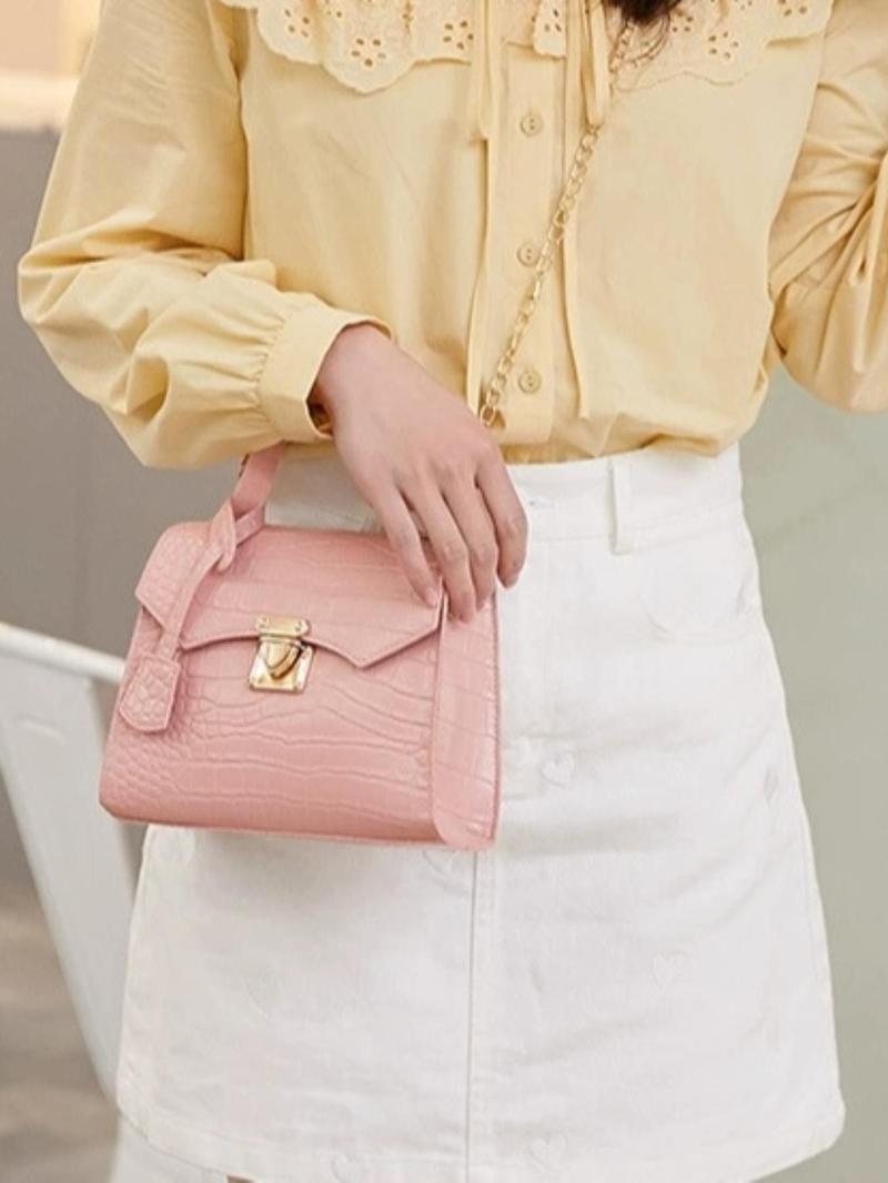Product Introduction of Women's Fashionable Handbag, Casual Versatile Chain  Strap Shoulder Bag for Daily Used, Trendy All-match Commuter Bag 6