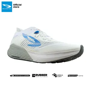 910 Nineten Sepatu Lari  HANNA 1.0  - Putih/Biru Running Olahraga Outdoor