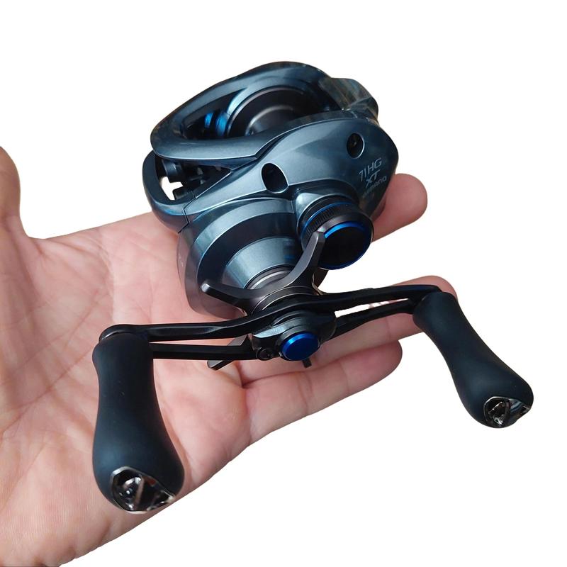 Máy Ngang Câu Lure Shimano 22 SLX DC XT 71 Chip Chống Rối DC5 Đi Câu Bắt Cá Fishing Câu Cá Đồng