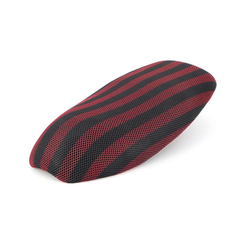 Product Introduction of Motorcycle Scooter Seat Cover Electric Bicycle Breathable 3D Mesh Seat Cover S/M/L Electric Scooter Insulation Cushion Cover 16