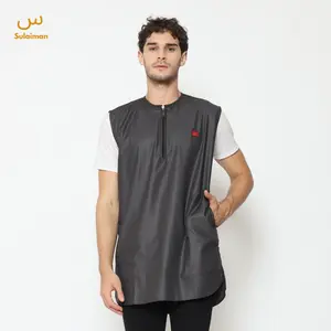 Rompi Shalat Sholat Pria Rosal By Sulaiman Motif Polos Bahan Adem Nyaman