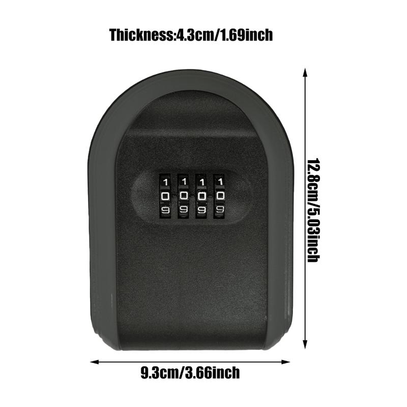 Product Introduction of Magnetic Key Case with Password for Indoor Outdoor Jewelry Storage Container 0