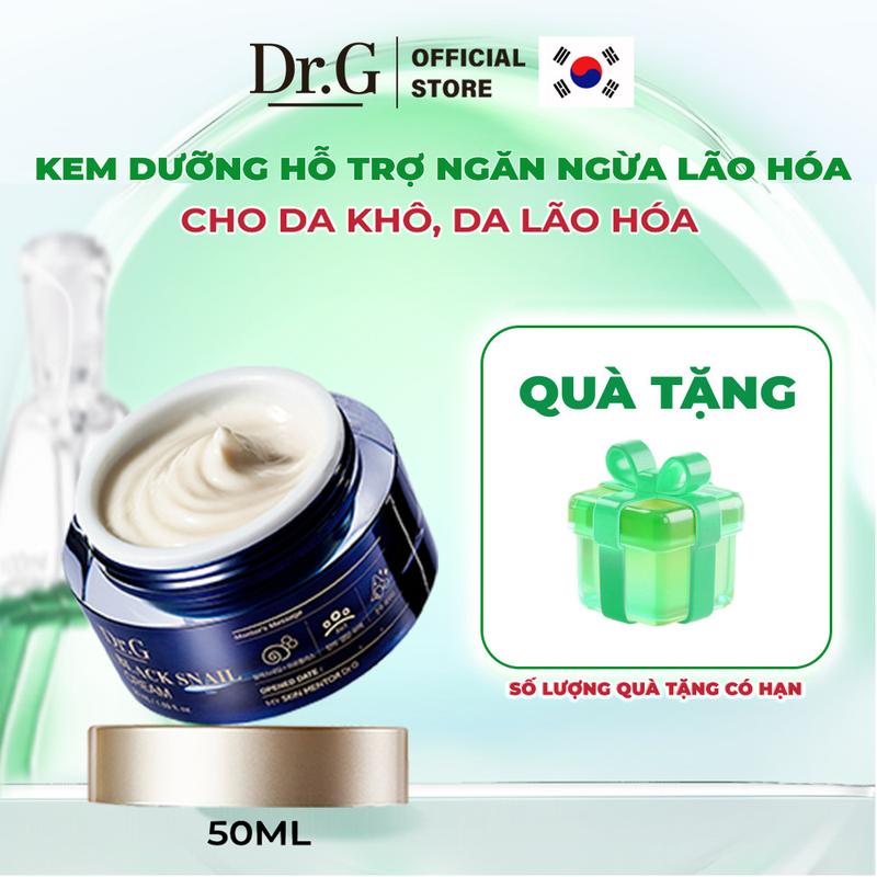 Kem Dưỡng Da Săn Chắc Ngừa Lão Hóa Chuyên Sâu Dr.G Black Snail Cream 50ml Chứa…