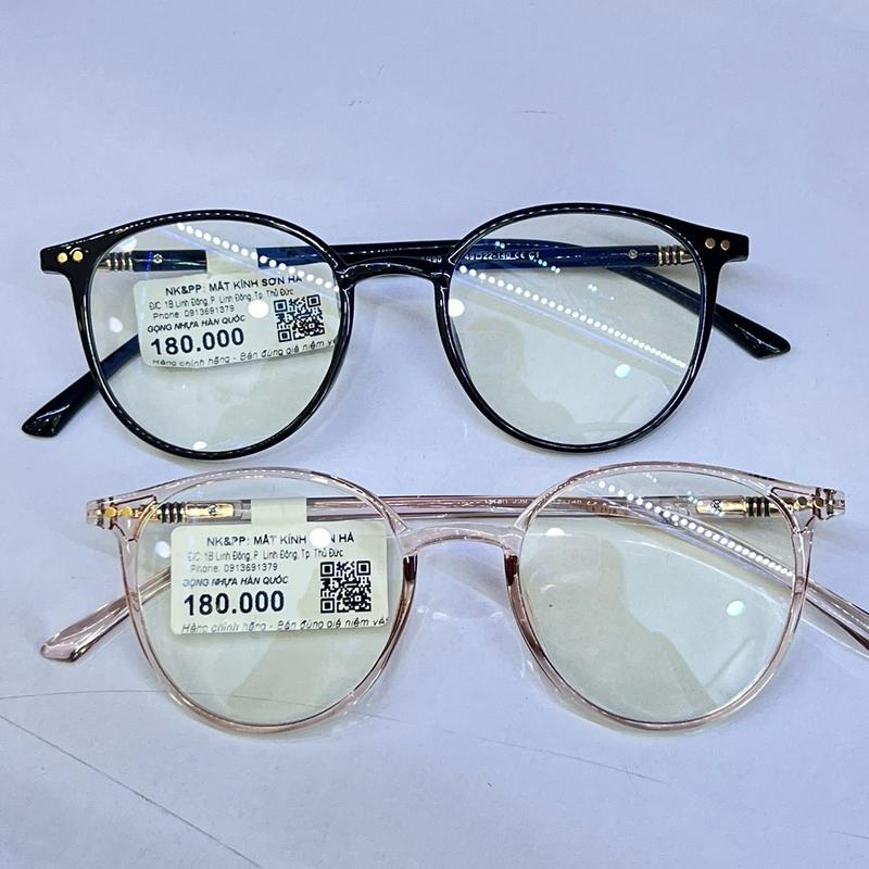 MẮT KÍNH THỜI TRANG MẮT MÈO TRÒN - TR90 558 Nam Kính Mắt 2
