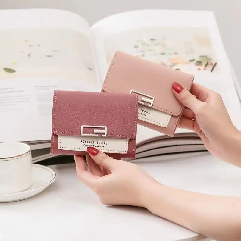 Dompet Lipat Import Korea Murah KOREAN FASHION WALLET ORIGINAL TIPIS