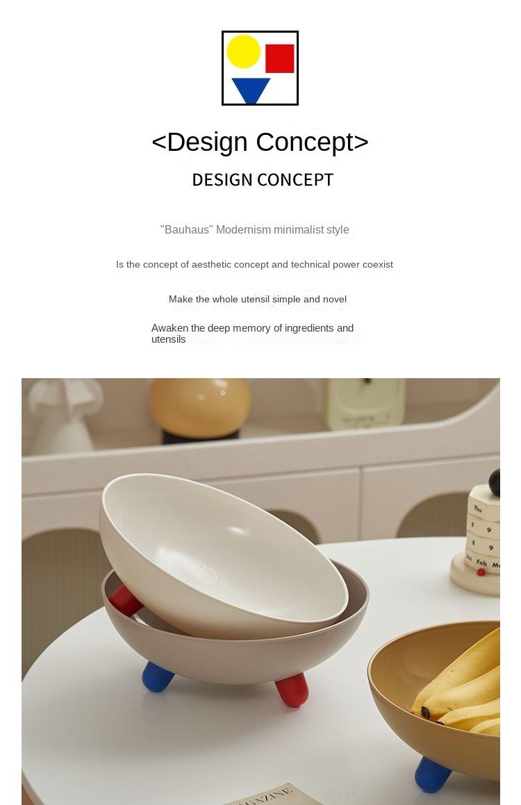 Product Introduction of Creative snack tray, candy tray, fruit tray with high aesthetic value, living room coffee table, fruit tray, household dried fruit tray, high footed fruit tray 2