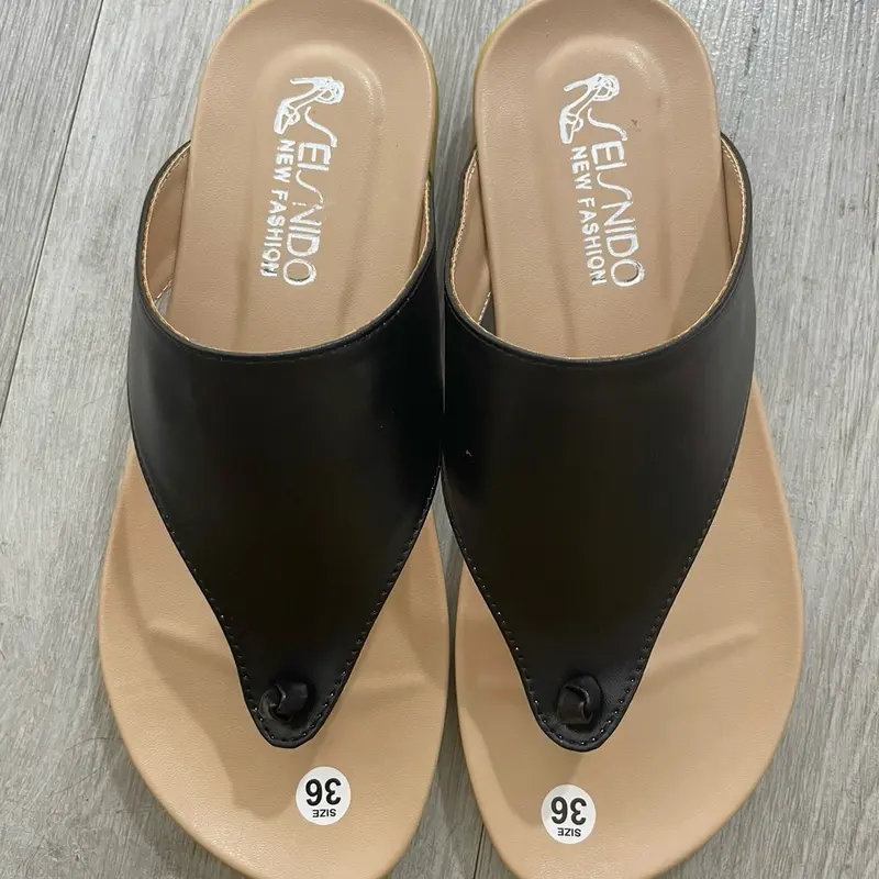 Dép kẹp mới 2024 đế cao su cao cấp đế 2cm DéP Nữ 3