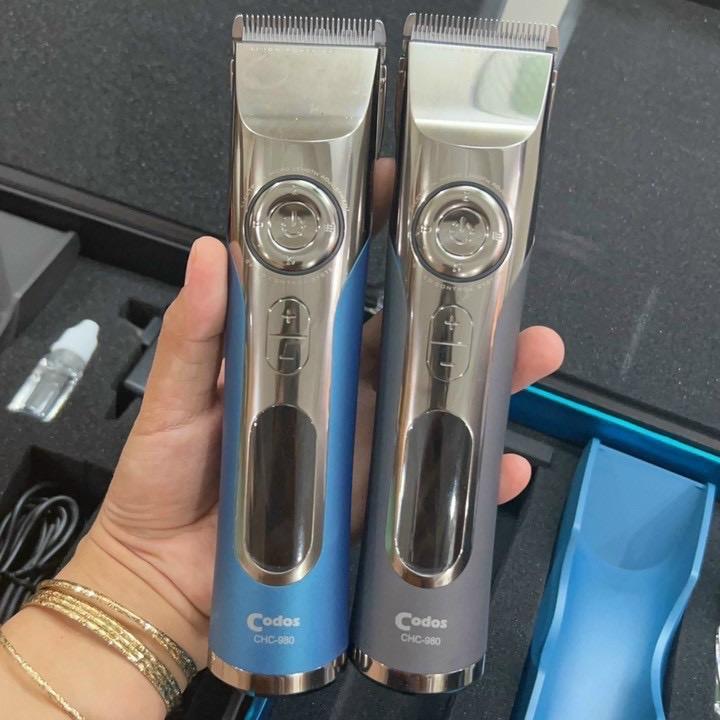 Tông đơ codos 980 màu xanh