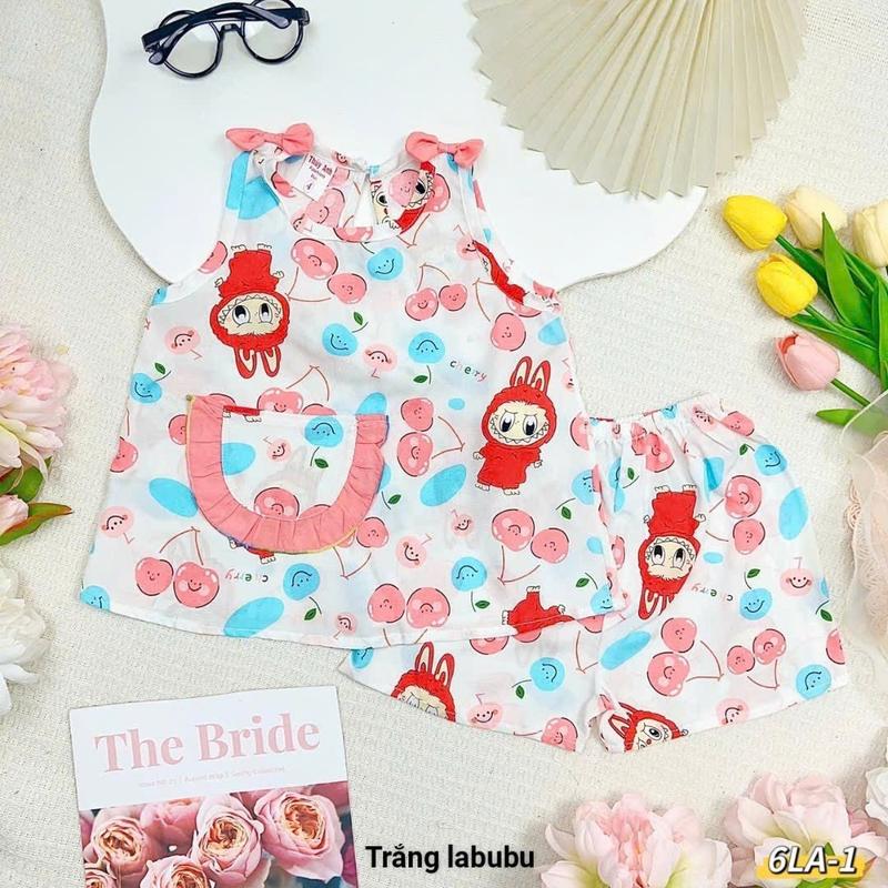 Sz 5 (12-13kg) 6LA-1 Lanh lụa sát nách Bgái - Sz 5 8
