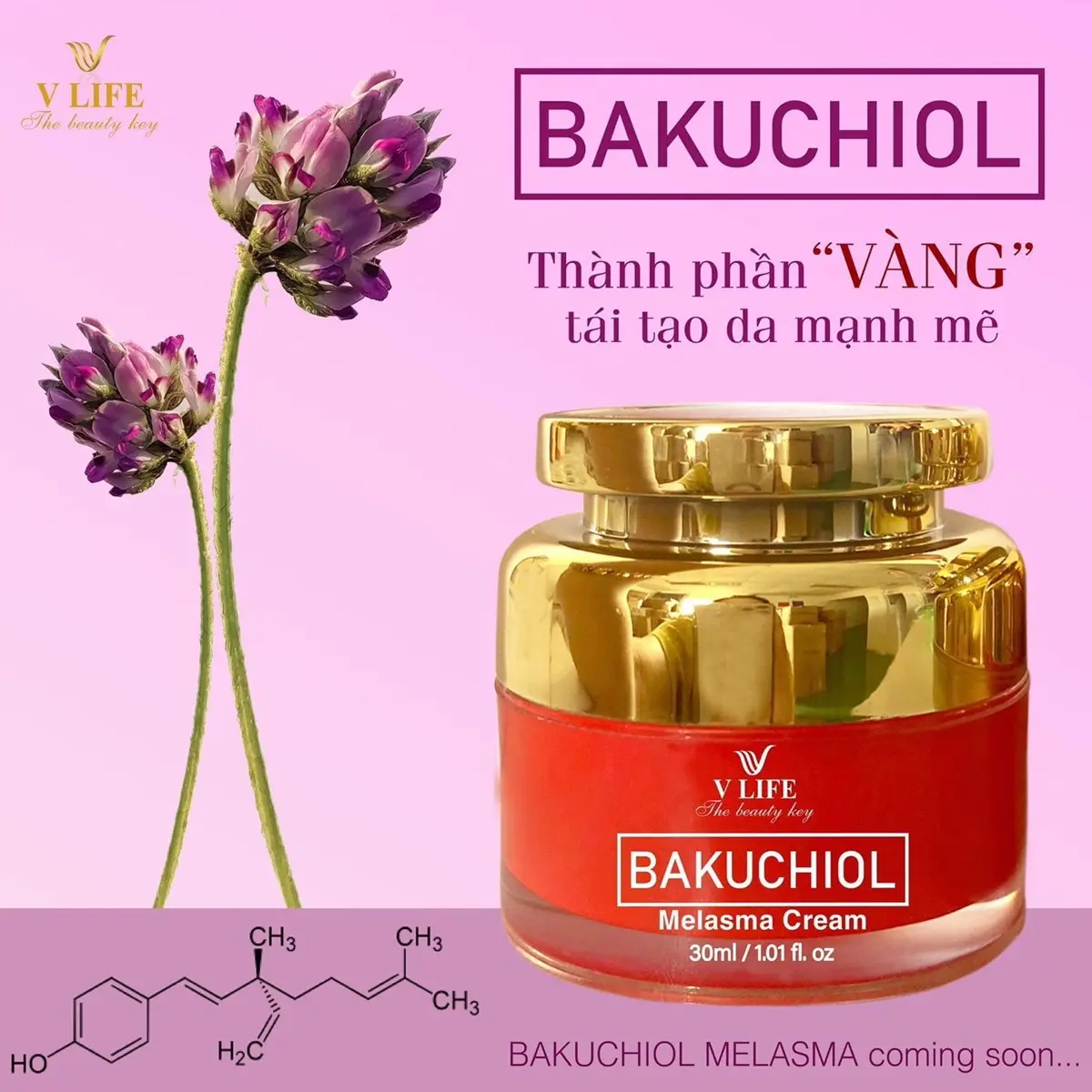 Kem đặc trị nám Vlife chuyên sâu
