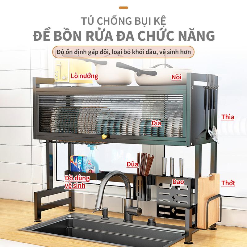 Kệ Bồn Rửa Bát Thông Minh – Giải Pháp Lưu Trữ Hiện Đại Cho Căn Bếp 3