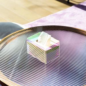 Kotak Tisu Akrilik, Reka Bentuk Moden Nordic, Reka Bentuk Padat, Sesuai untuk Ruang Tamu dan Meja Kopi, Penyimpanan Desktop, Hiasan Kreatif, Fesyen Supplies kalis air with transparent lid kotak & tong penyimpanan