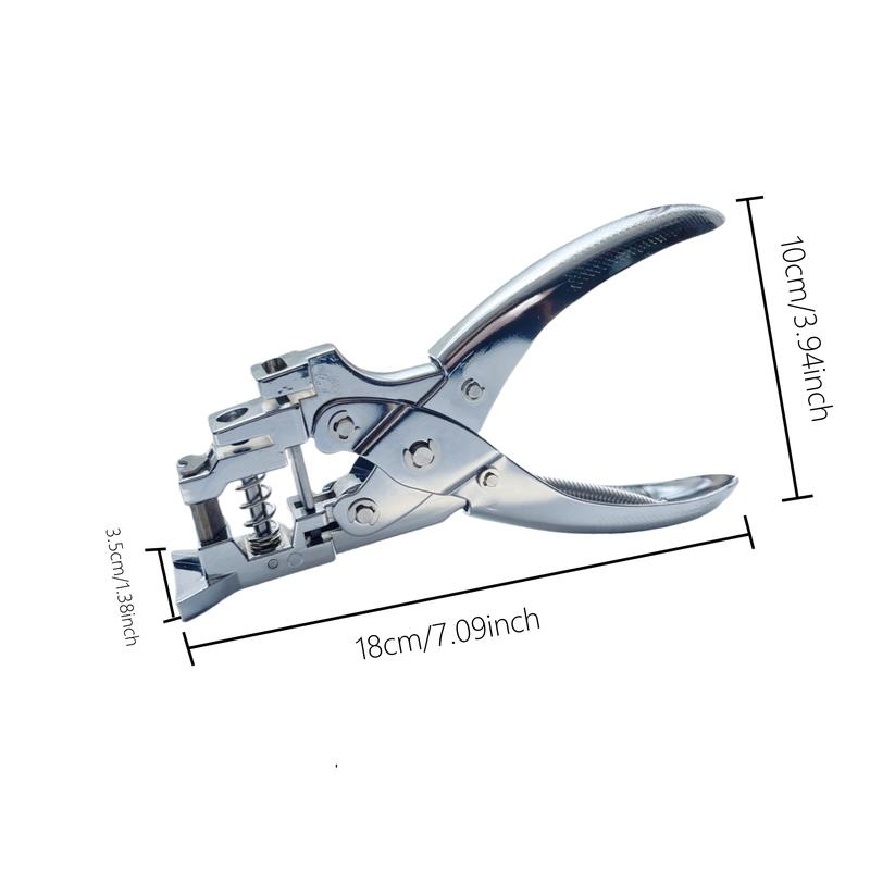 Product Introduction of 3-in-1 Metal Manual Punching Pliers-Elliptical Hole, Circular Hole & Round Corner Punching Machine for PVC Cards, ID Badges and Paper Card-Durable PVC Slot Puncher 3