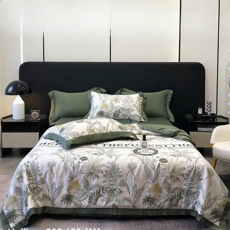  SET 4 MÓN CHĂN GA GỐI LỤA THÁI THOÁNG MÁT THẤM HÚT MỒ HÔI   đệm cao 15cm quay đầu   