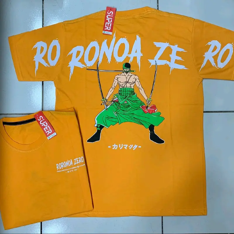 T-shirt unisex kaos distrocowok warna bahan katun kombet 30s lembut nyaman Combed Sablon Baju Pria 2