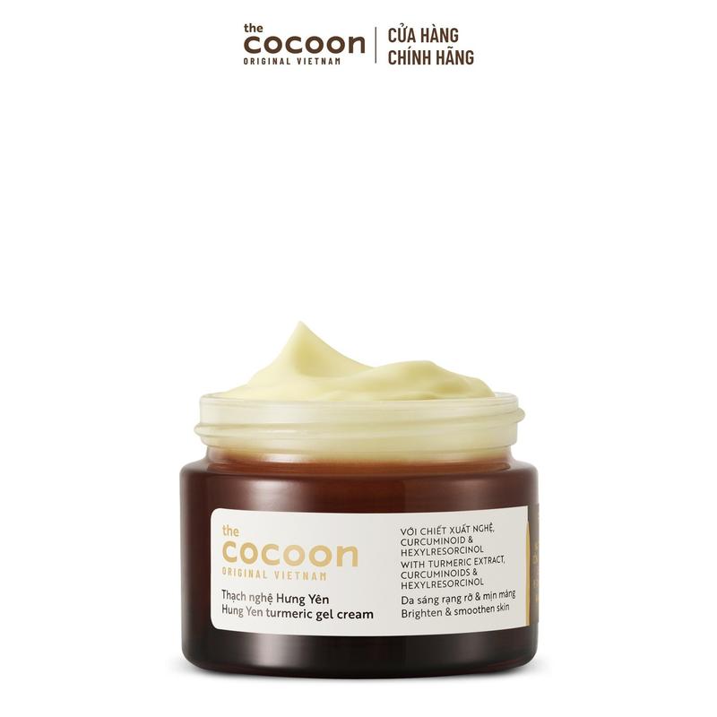 COMBO MUA 1 NHẬN 3 Thạch nghệ Hưng Yên giúp làm sáng da và mờ thâm Cocoon 30ml Tặng 1 Mặt nạ nghệ 30ml + 1 Son dưỡng dầu dừa 5g