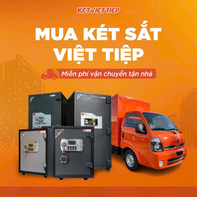 Két sắt Việt Tiệp chống cháy K25 BLN khóa cơ chính hãng, chống cháy tốt, Bảo hành chính hãng 5 năm 8