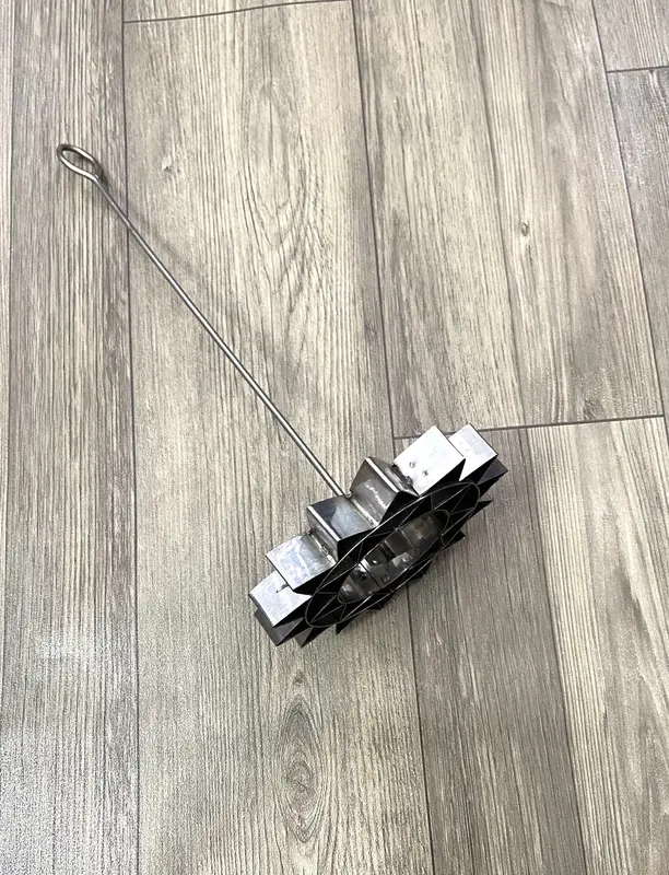 Khuôn Bánh Nhúng Inox Kiểu Thái Lan, Hình  Hoa Mai - Ngôi Sao Size 9,5-10cm 4