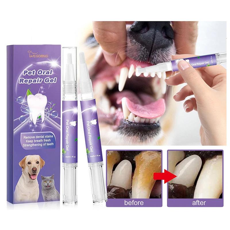 Product Introduction of Pet Teeth Cleaning Tooth Whitening Pen Suitable For Dogs And Cats Remove Bad Breath Pet Oral Care 10
