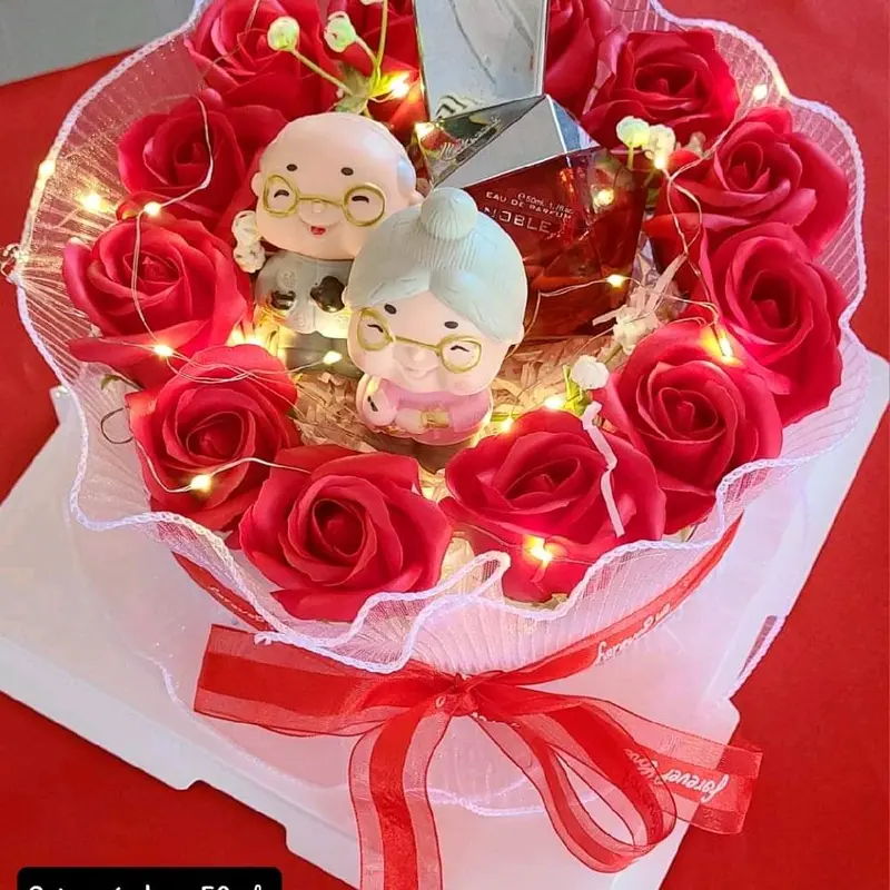 Hộp Quà tặng bạn gái 14/2 Valentine Nước Hoa lưu hương dai 8-36h, Son môi và các phụ kiện khác 0