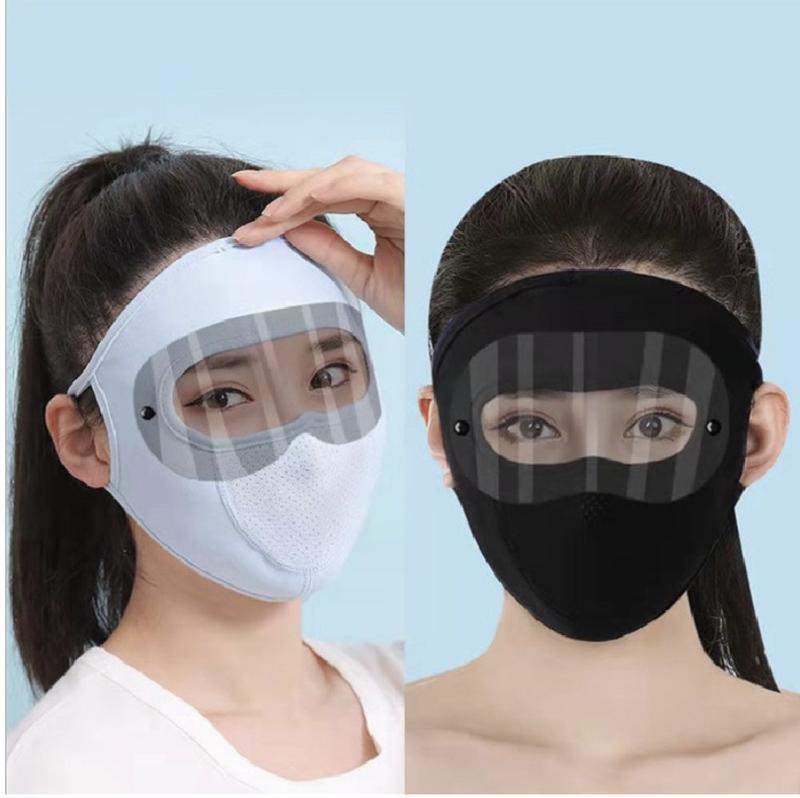 Khẩu trang Ninja Mùa Hè️ Có Kính Chốg Bụi Phủ Kín Mặt Chống Nắng Tia UV Bảo vệ An Toàn