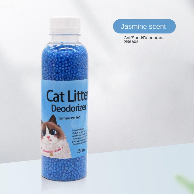 Kitty litter deodorizer and odour in deodorizing litter box 9