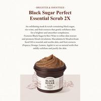 Gambar SKINFOOD Black Sugar Perfect Essential Scrub 2X (120g/210g) - Masker Scrub Wajah untuk Eksfoliasi, Exfoliating Mask - Scrub 210gr dari Skinfood Indonesia Shop Kota Administrasi Jakarta Barat 3 Tokopedia