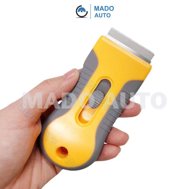 MADO AUTO Dao Cạo Đẩy Keo Vệ Sinh Kính, Cạo Keo Cũ Film Cách Nhiệt Kính Xe Ô Tô 0