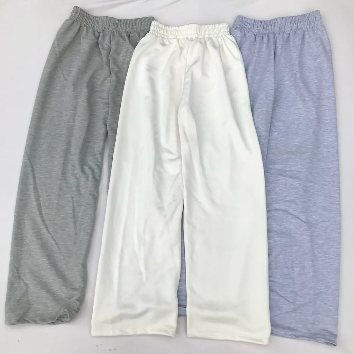 Terry Wideleg Pants•TIA_ngge Fabric Fit Womenswear Bottom Basic