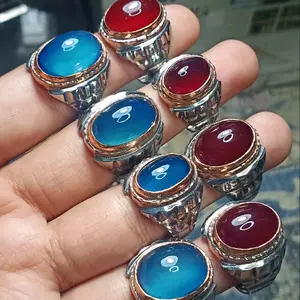 paketan cincin biru merah