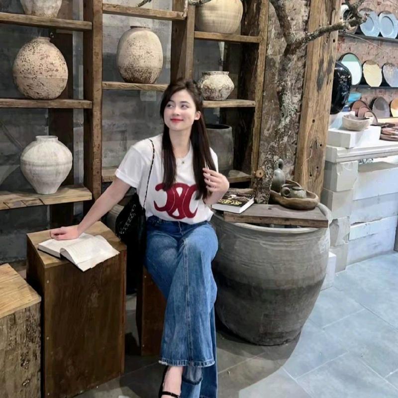 Áo phông nam nữ fresize đen in hoạ tiết hoạt hình cổ tròn ngắn tay - Top, Voi 2