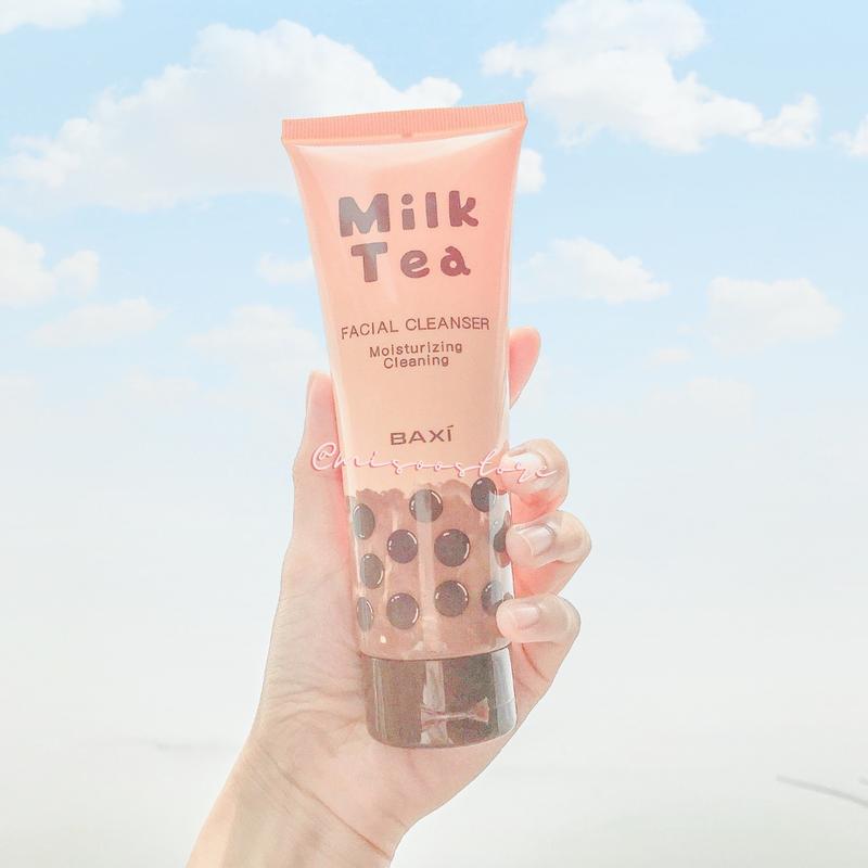 baxi pembersih wajah/pembersih muka/bubble tea facial cleanser 0