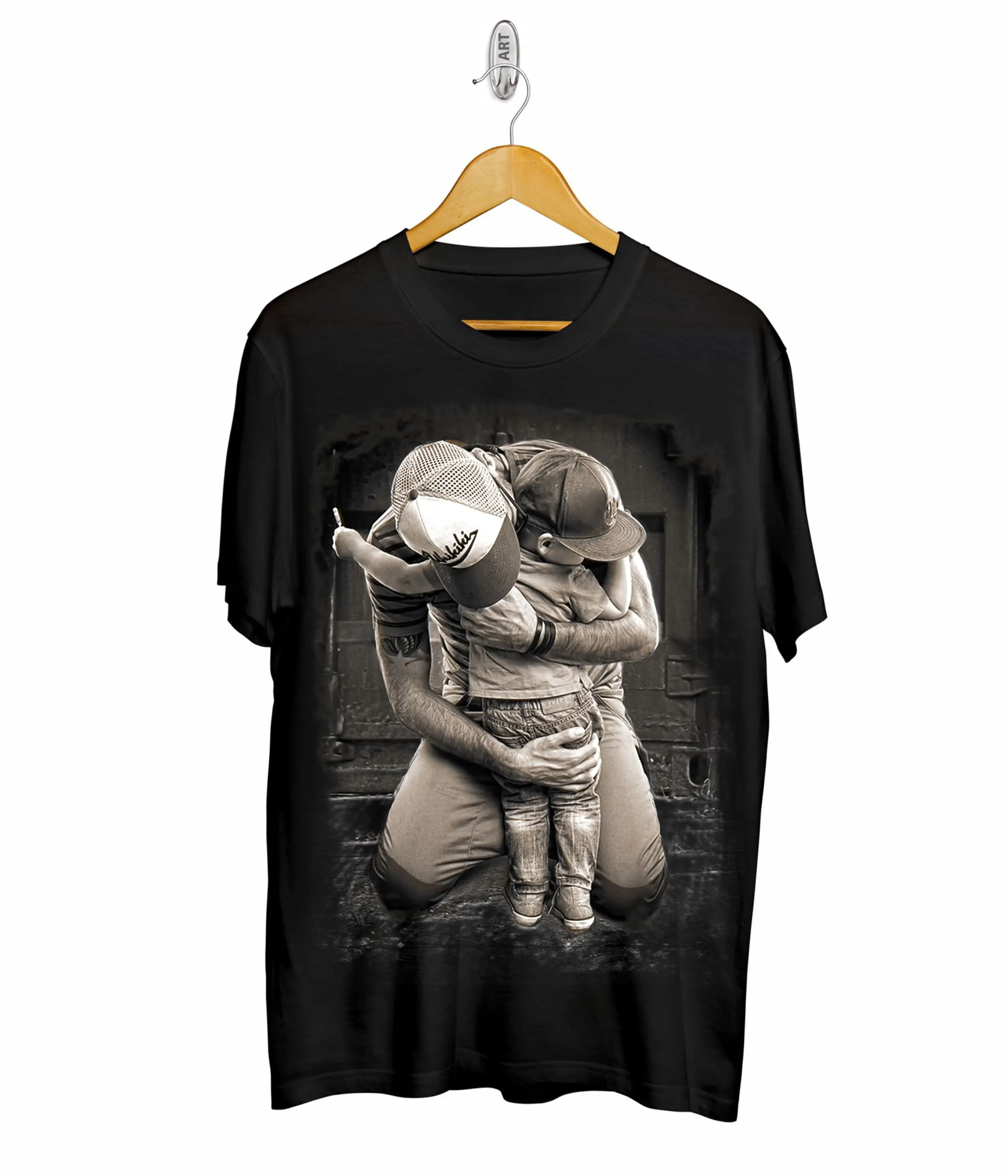 T shirt baju kaos distro pria reguler motif sablon fhterson katun combad nyaman dan keren