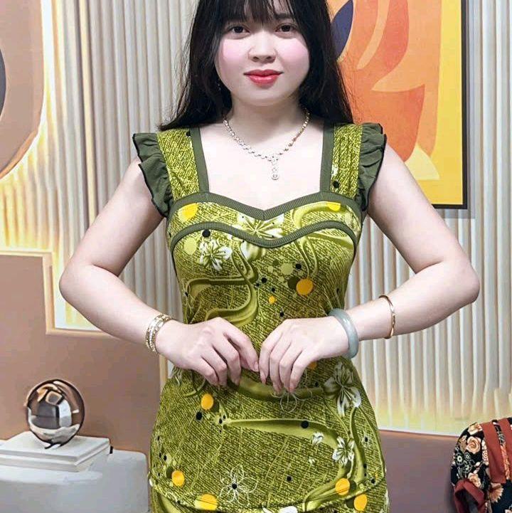 Bộ Thun Nữ Mặc Nhà Quần Dài Ống Nhỏ Bộ Ngủ Nho 3