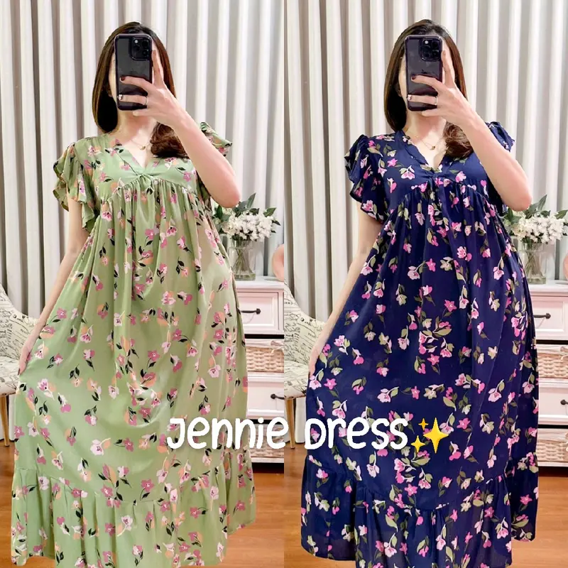 Dress Cantik/Dress kekinian/Homedress viral/Jennie 8