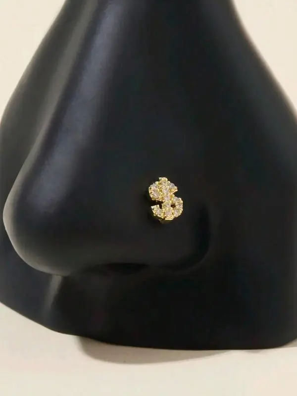 Heart & Cross & Butterfly Design Nose Ring Set, Fashionable Nose Ring for Women & Girls, Trendy All-match & Exquisite Jewelry for Birthday Gift 7