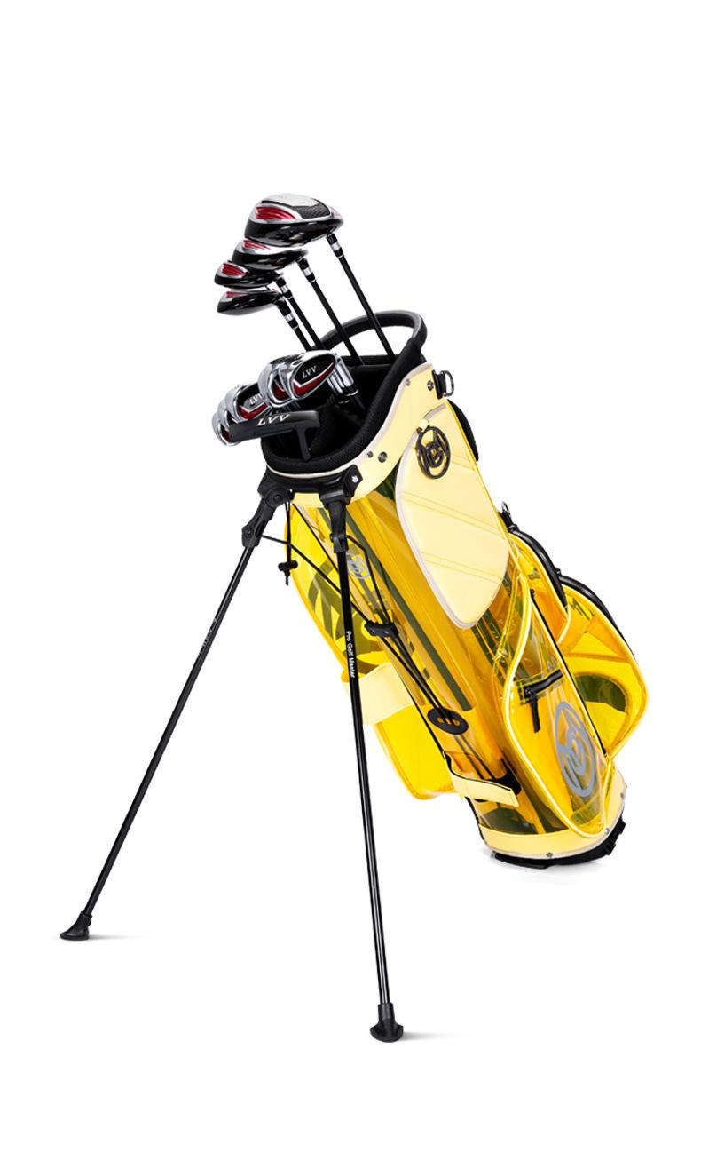 Product Introduction of [PGM] New Golf Bag Stand Bag Unisex Lightweight Club Bag Korean Style Transparent Golf Bag QB131 24
