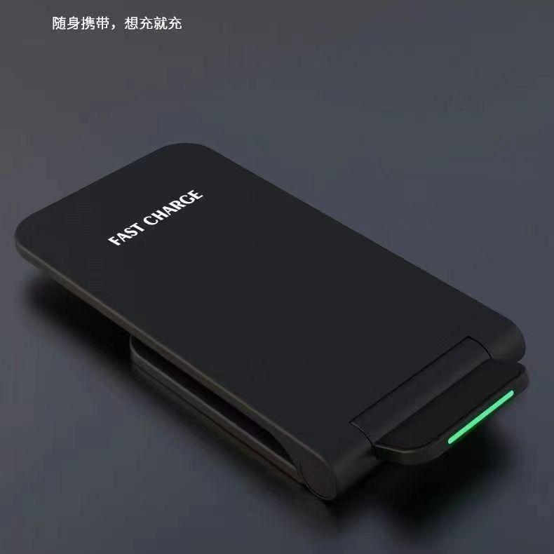 Product Introduction of 30W Desktop Phone Wireless Charger Stand Foldable Horizontal Fast Charging Compatible with Apple Vertical Universal Huawei 9