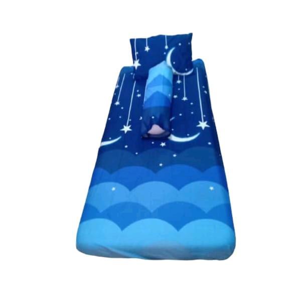 Sarung Kasur Sprei Resleting Kain Bantal Guling 3
