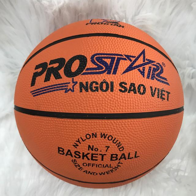 Quả bóng rổ cao su Prostar số 7 (màu cam) 1