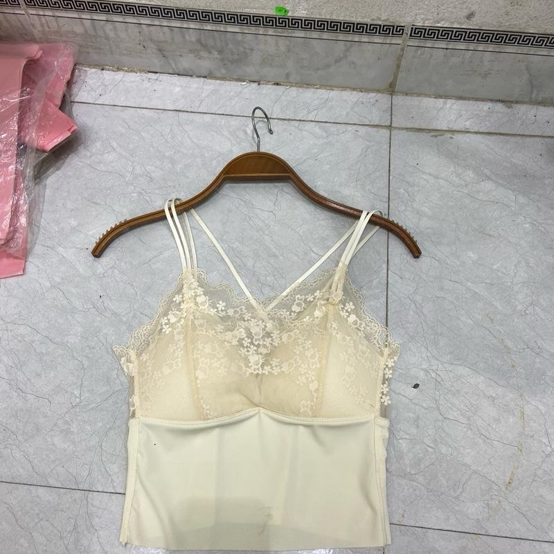 bra hở lưng sop sẵn 2 mày be và trắng 0