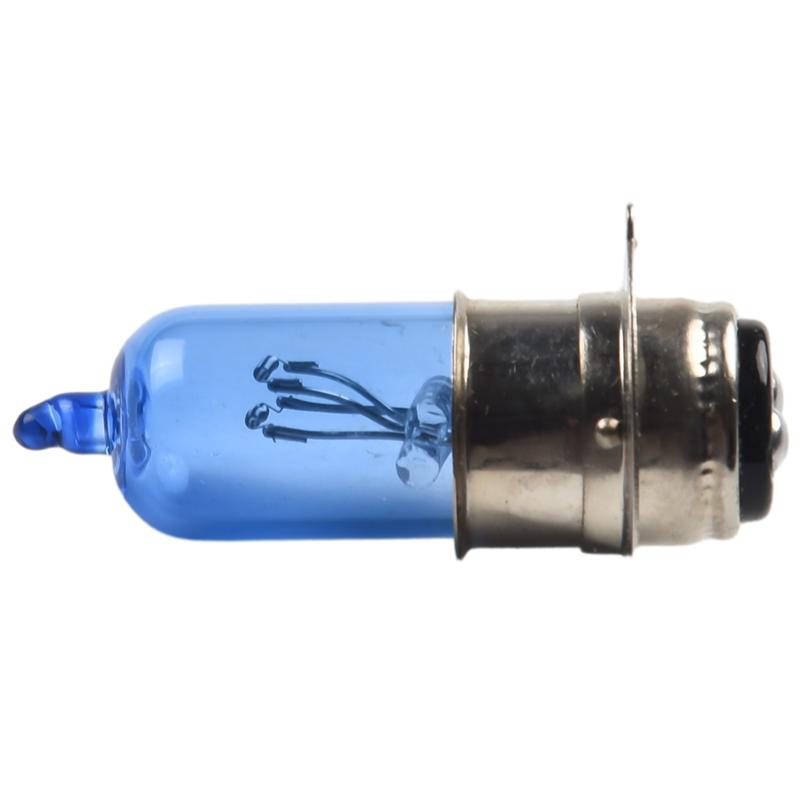 หลอดไฟฮาโลเจน 12V สว่างมาก H6 T19 P15D หลอดไฟหน้ารถจักรยานยนต์ Motorcycle กรีน 7