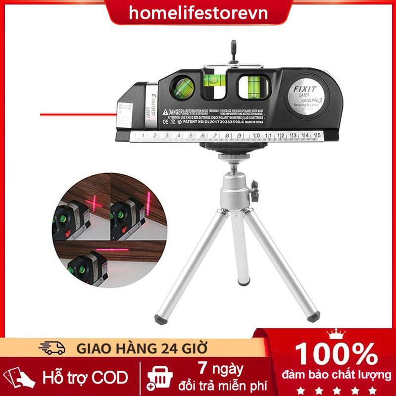 Monqiqi Thước đo khoảng cách bằng laser cầm tay Thước laser lấy chuẩn mực cân bằng dọc ngang vuông góc