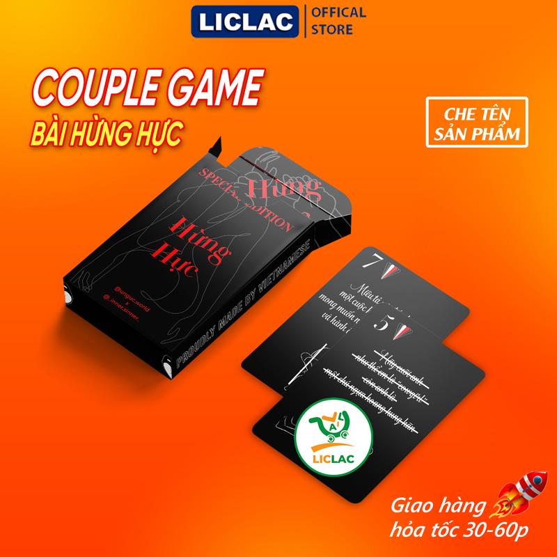(Che Tên) Bộ bài tình yêu Hừng Hực 57 lá cho cặp đôi với những lá bài Đặc Biệt, Couple Game 18