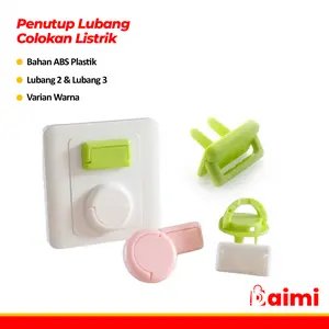 Pengaman Stop Kontak Penutup Lubang Colokan Listrik Socket Cover Electrical Safety 833