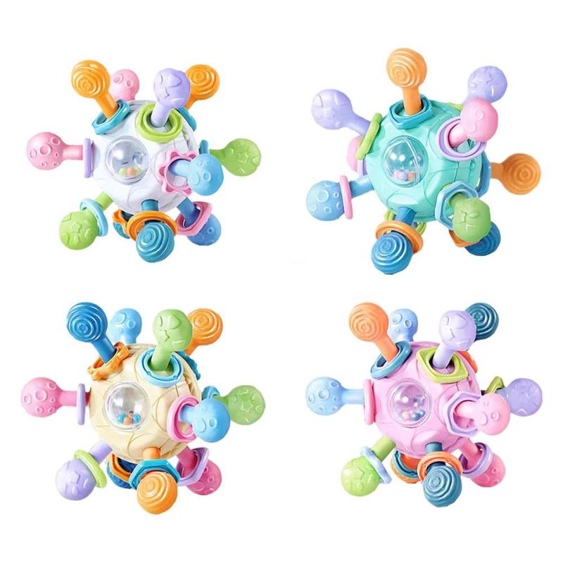 Product Introduction of Baby Busy Hand Grabbing Ball Baby Cube Block Montessori Early Training Toy Motor Sensory Toys C7K3 28