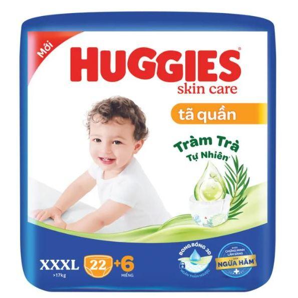 Tã Bỉm Quần Huggies Size XXXL 22 Miếng +6 Miếng GIÁ ƯU ĐÃI SL CÓ HẠN