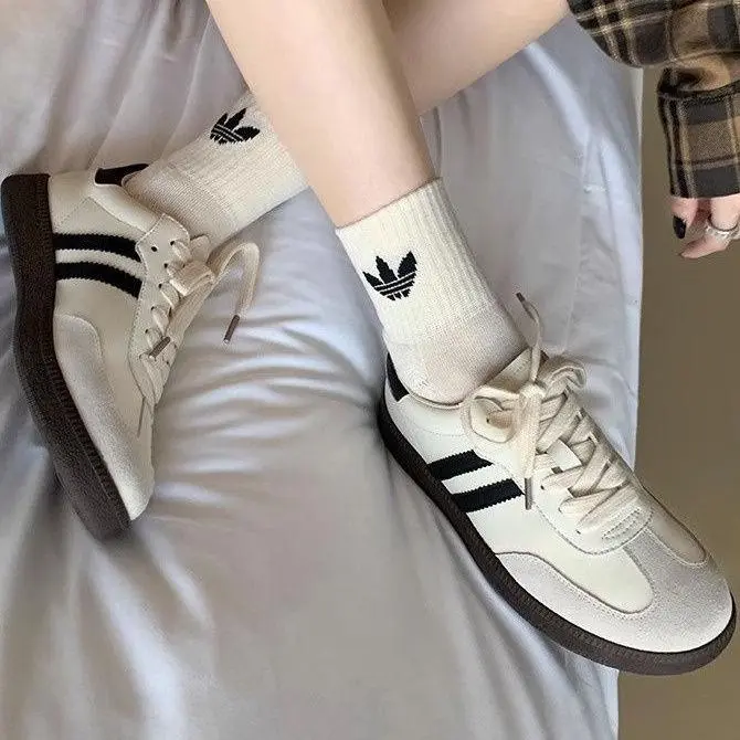 Giày Thể Thao Nữ  Sneaker Samba Ulzzang Phong Cách Retro Thời Trang - GS1 7