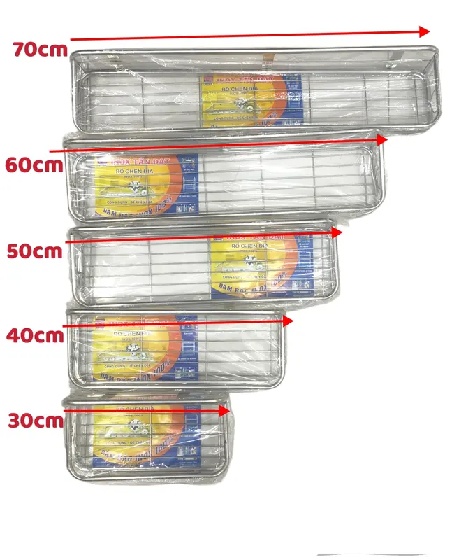Kệ Inox 201 Đa Năng Gia Vị, Xà Phòng Inox Treo Tường (Tặng Kèm Đinh) 0